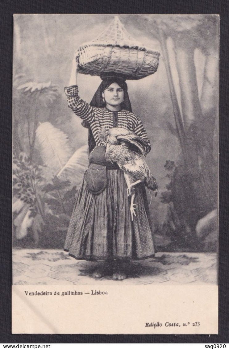 Vendedeira de gallinhas - Lisboa