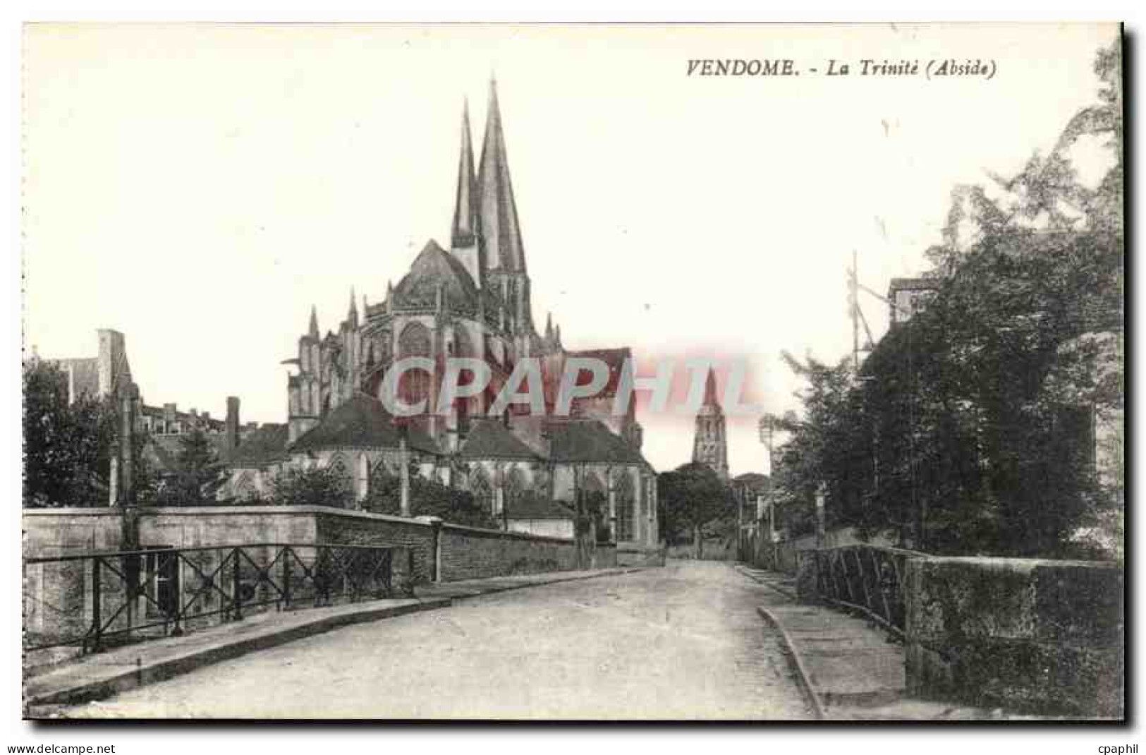 Vendome CPA La TRinite (abside)