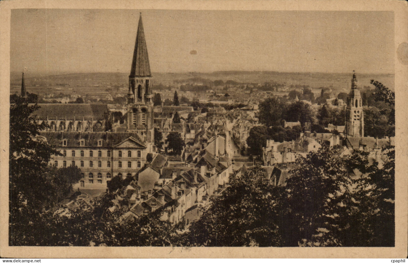 Vendome CPA Vue generale