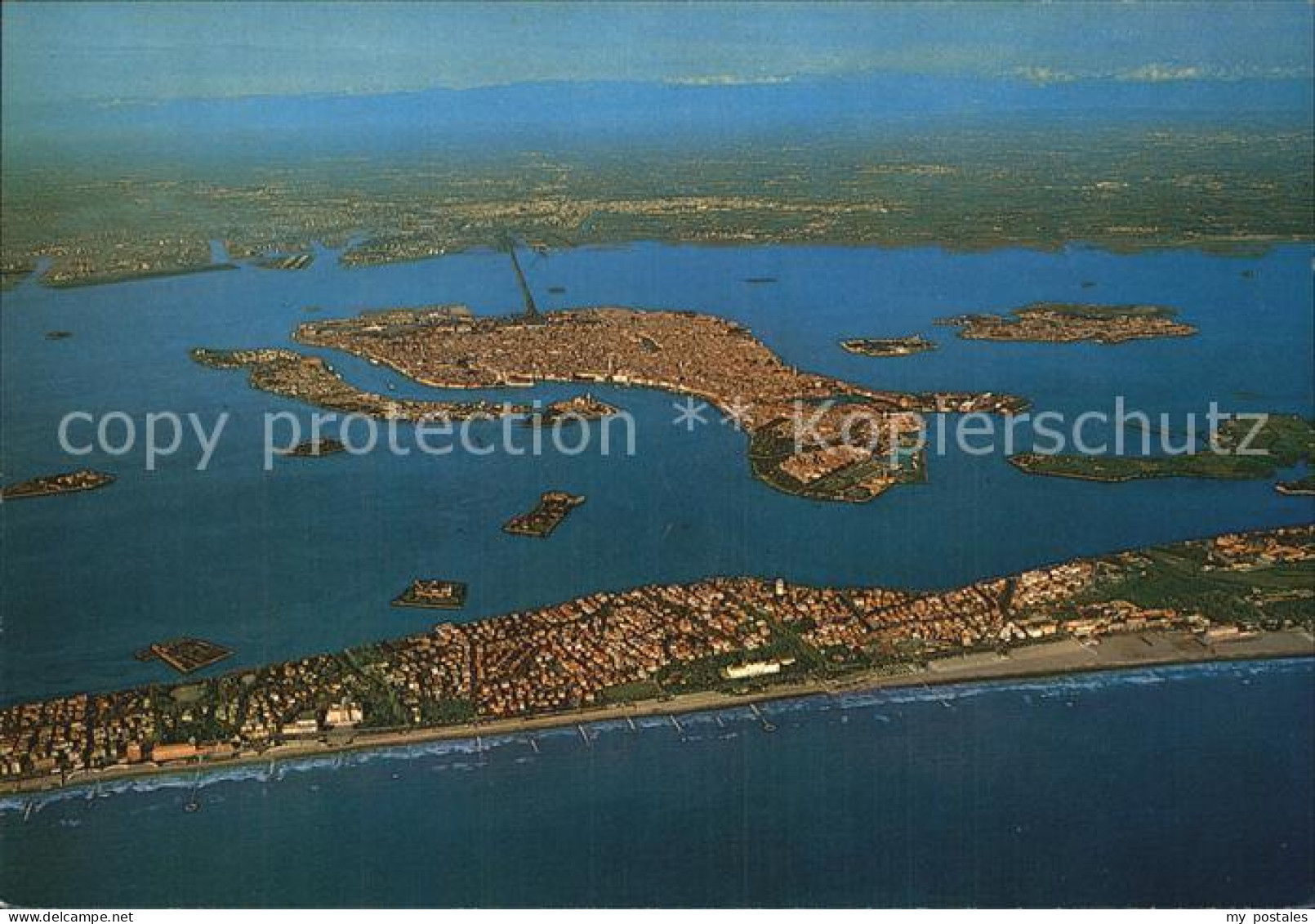 Venedig Venezia Fliegeraufnahme