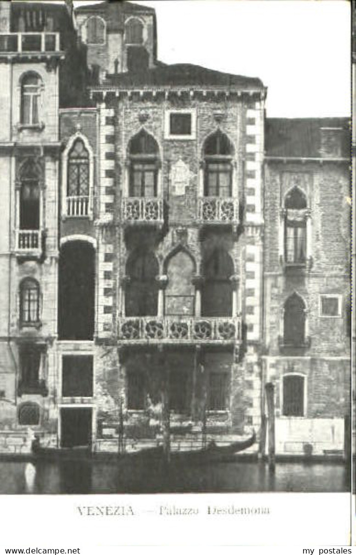 Venedig Venezia Venedig Palast ungelaufen ca. 1900