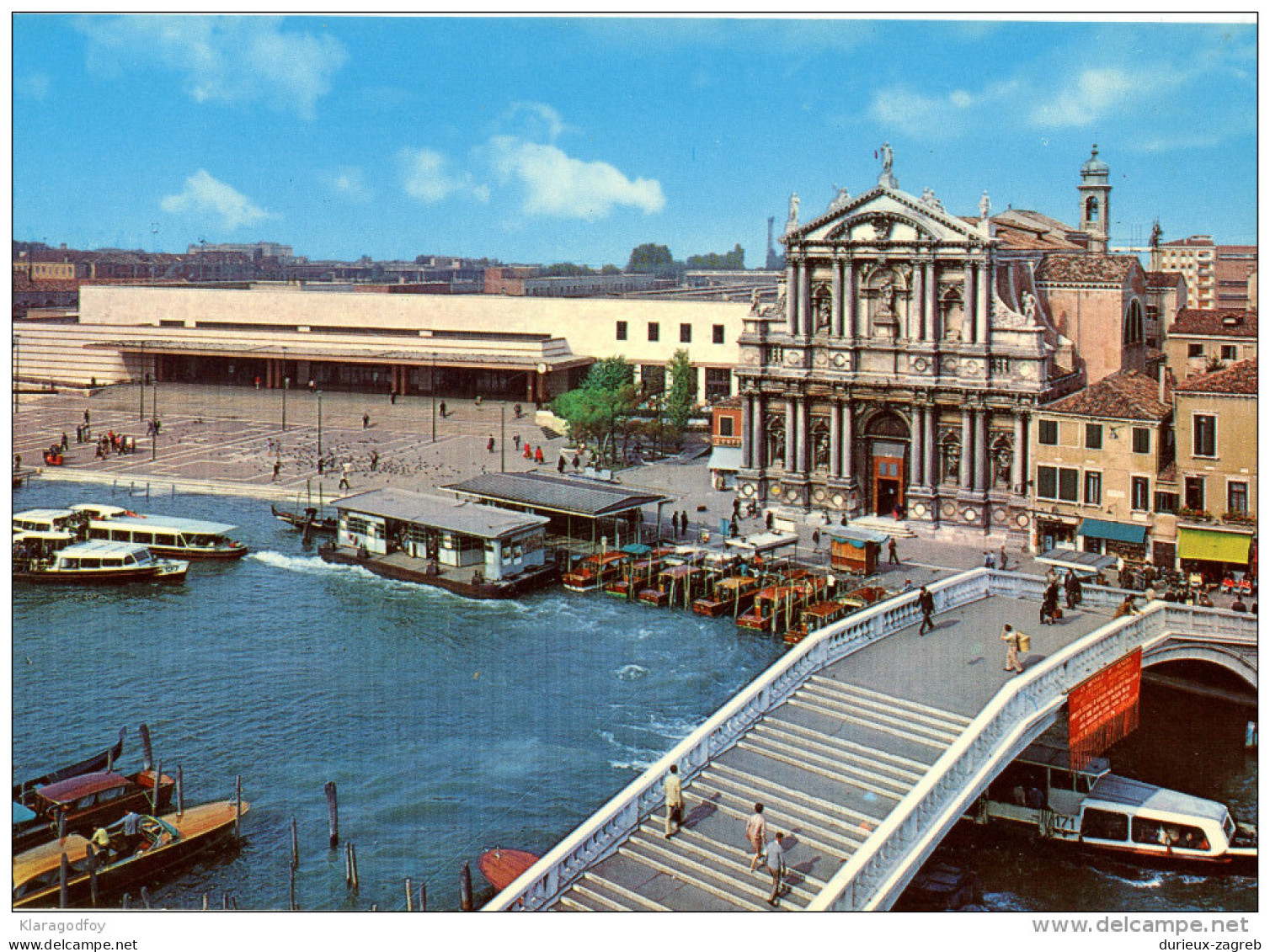 Venezia, St. Lucia, old postcard not travelled bb 150924