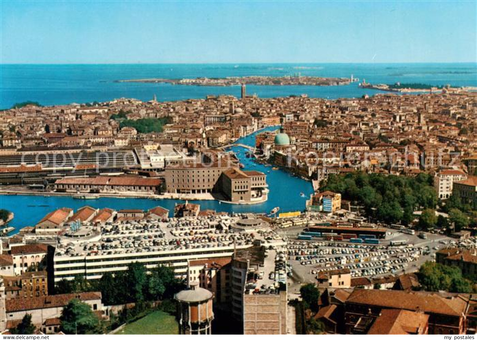 Venezia Venedig Fliegeraufnahme