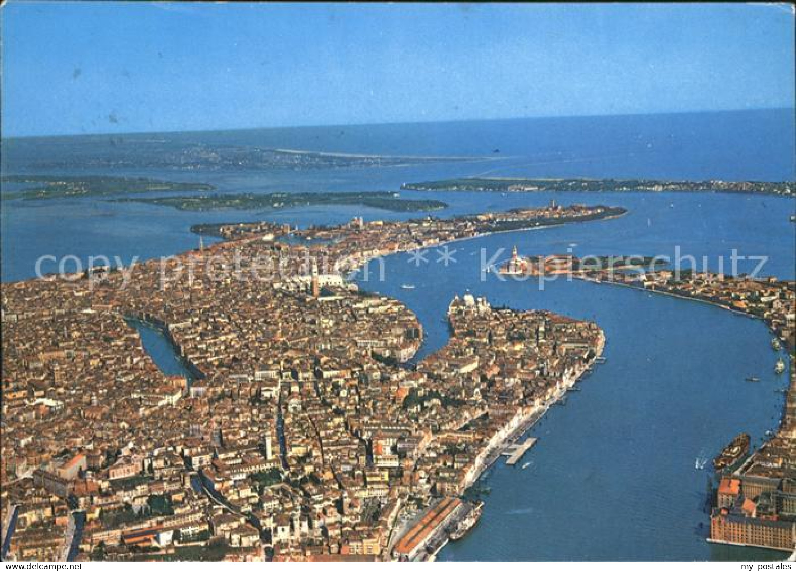 Venezia Venedig Fliegeraufnahme