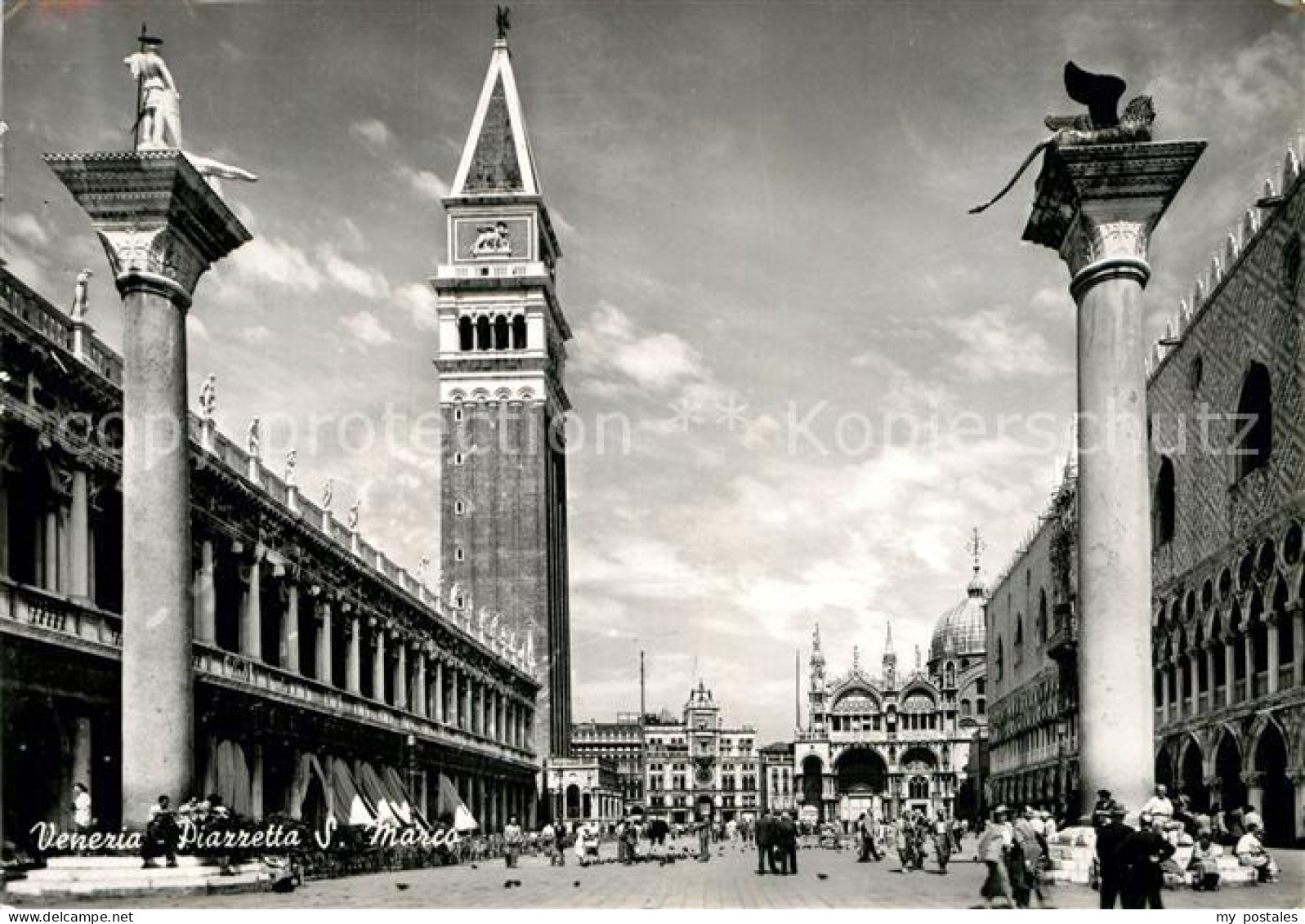Venezia Venedig Markusplatz