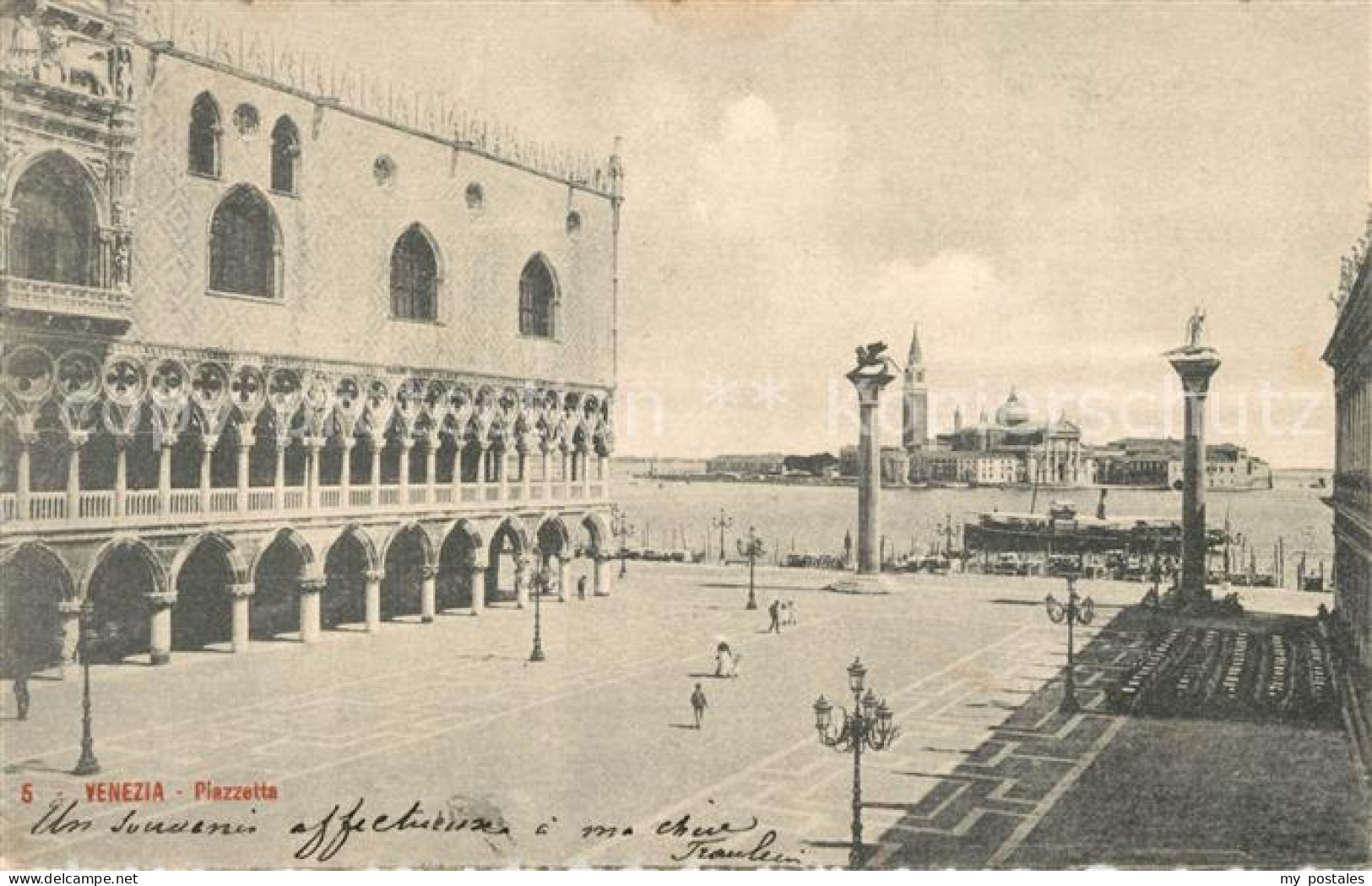 Venezia Venedig Piazetta