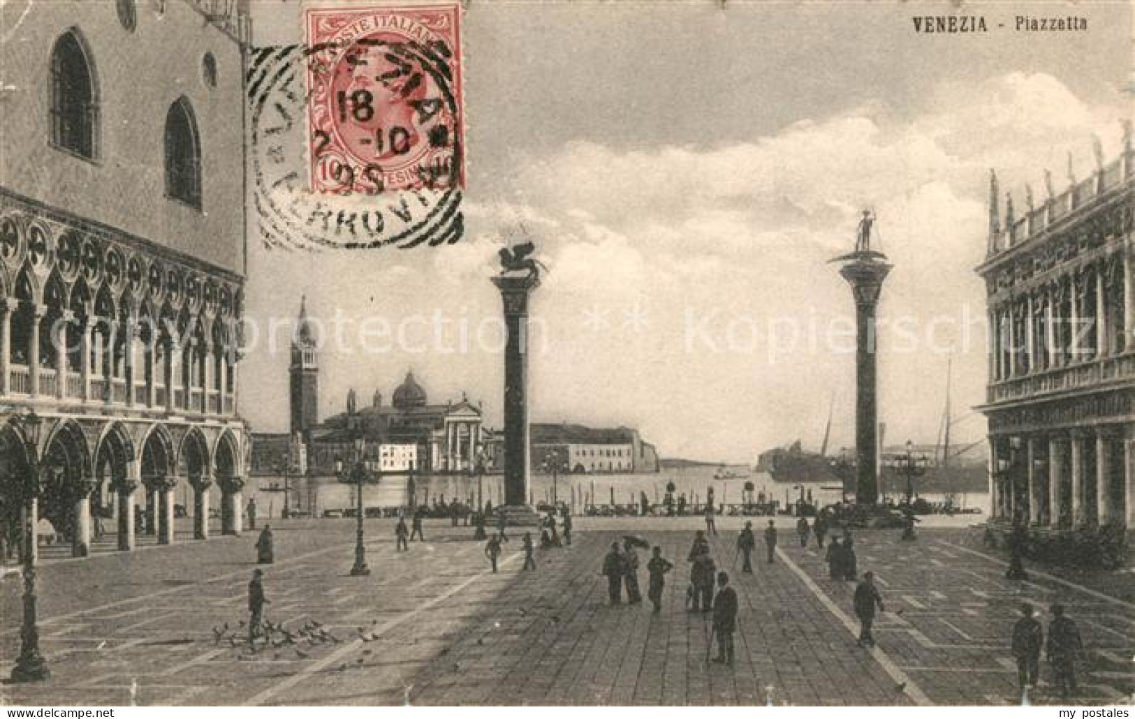 Venezia Venedig Piazzetta