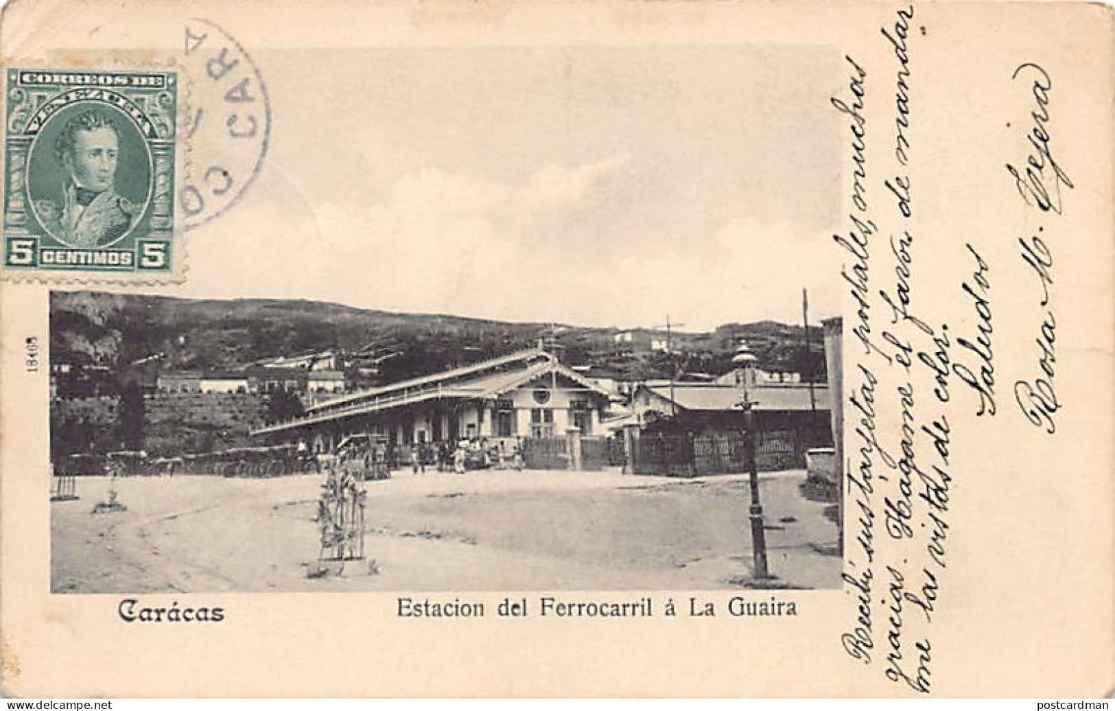 Venezuela - CARACAS - Estacion del Ferrocarril a la Guaira - Ed. desconocido