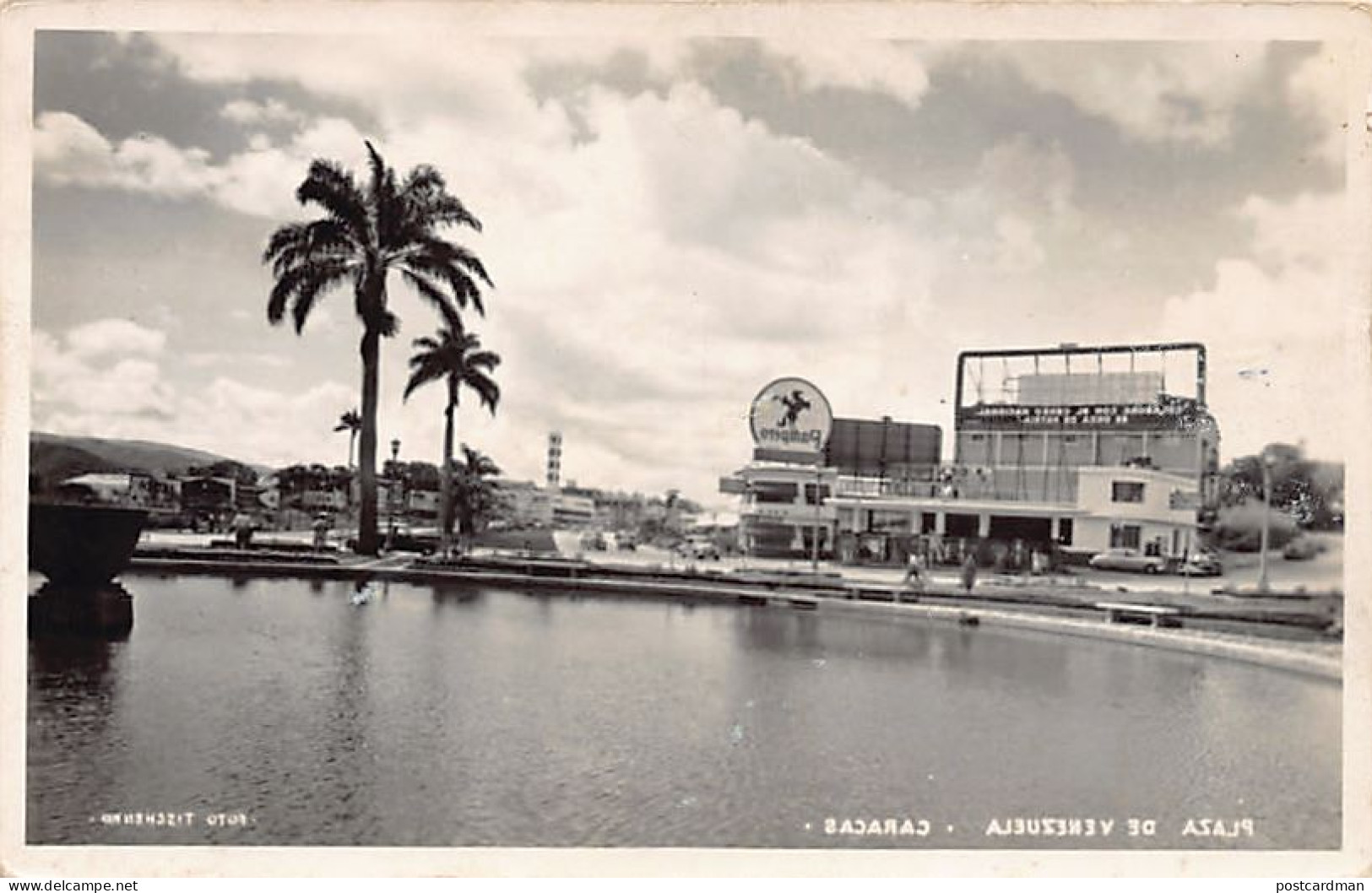 Venezuela - CARACAS - Plaza de Venezuela - Ed. Foto Tischenko