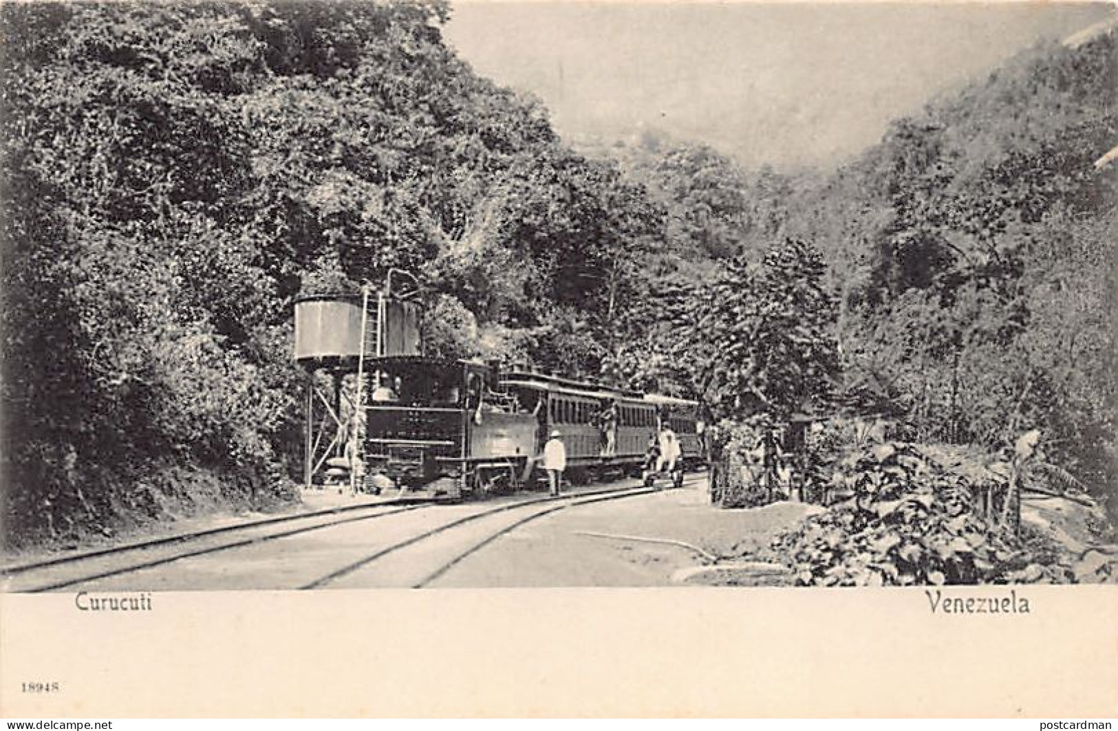 Venezuela - CURUCUTI - La estación de tren