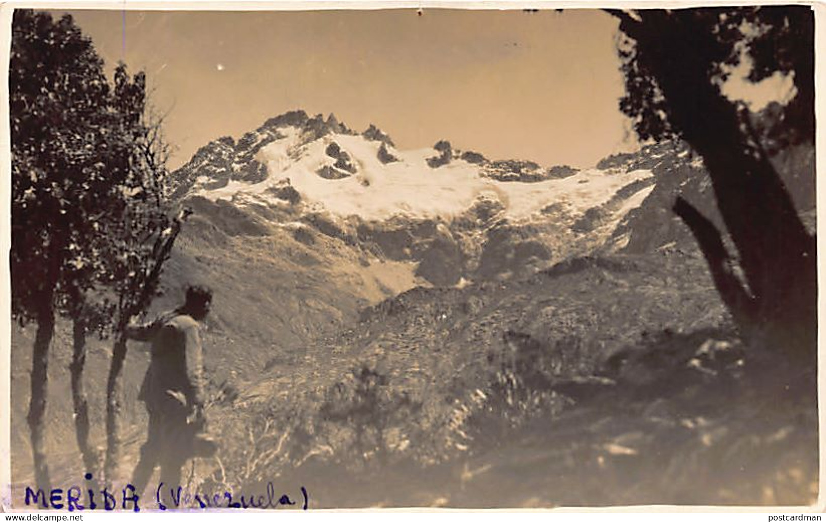 Venezuela - MÉRIDA - Pico Humboldt - POSTAL FOTO