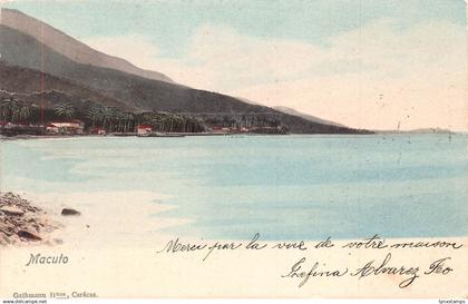 Venezuela 1904 Macuto vintage postcard