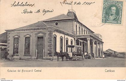 Venezuela - CARACAS - Estacion del Ferrocarril Central - Ed. desconocido