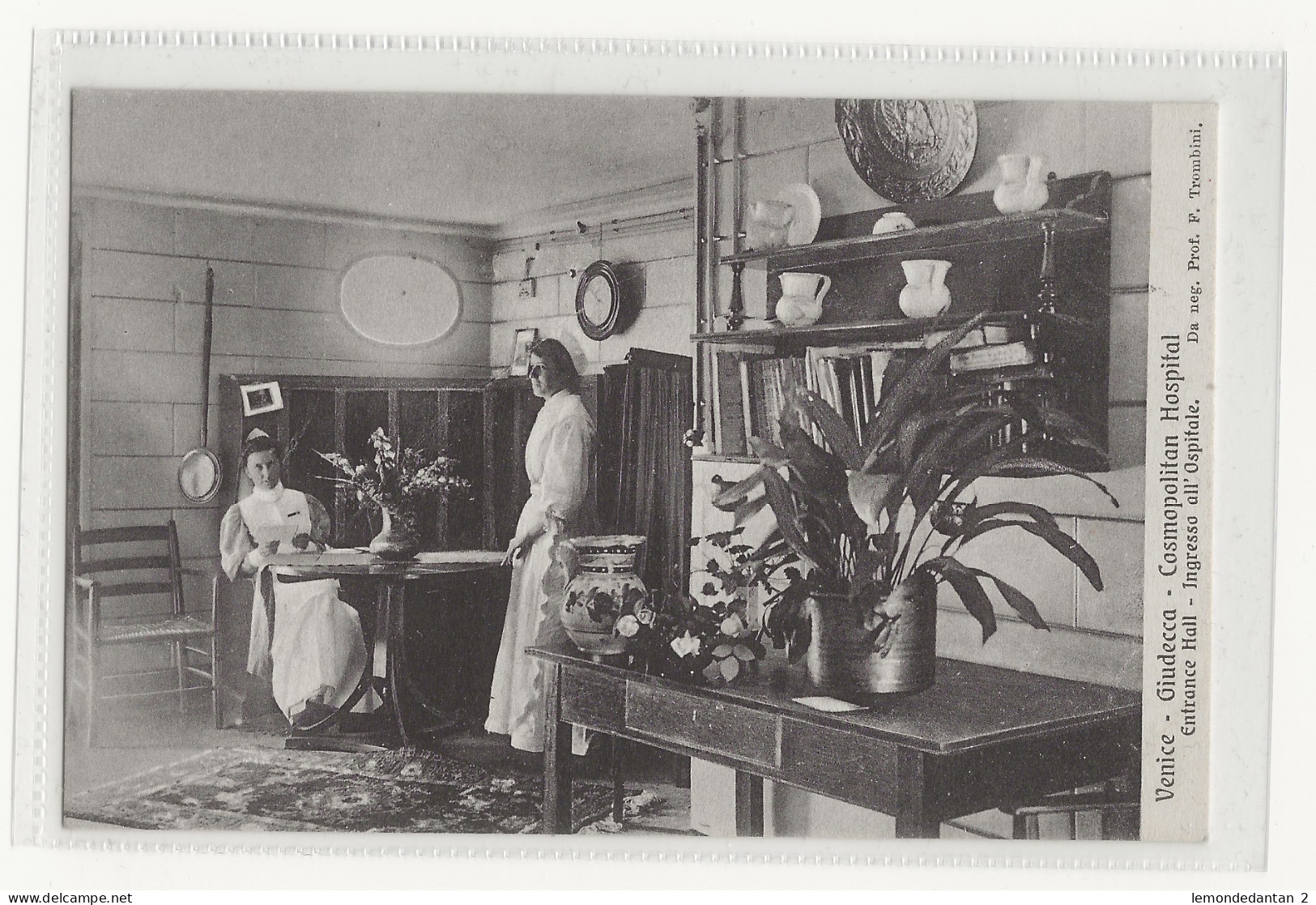 Venice. Giudecca - Cosmopolitan Hospital. Entrance Hall.*