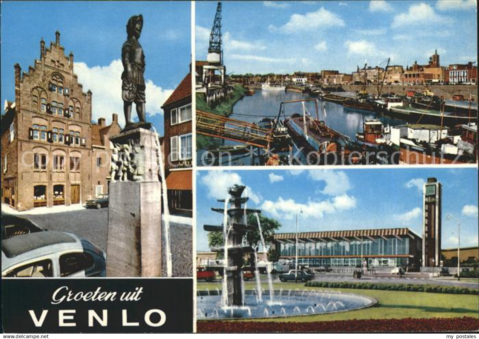 Venlo Hafen Brunnen