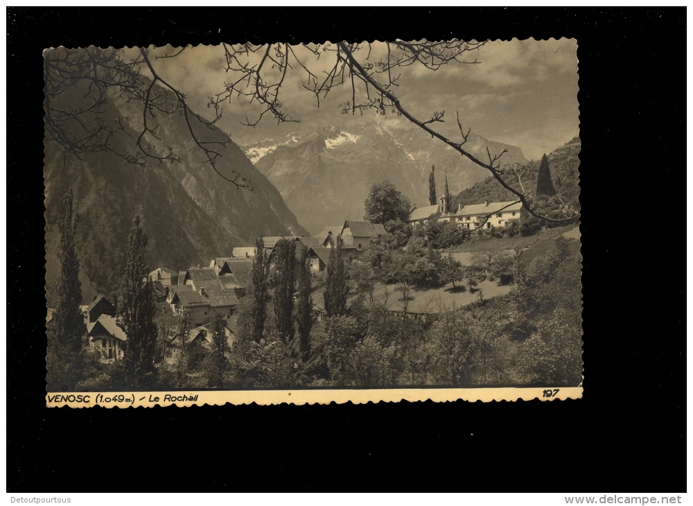 VENOSC Isère 38 : le Rochail  1952