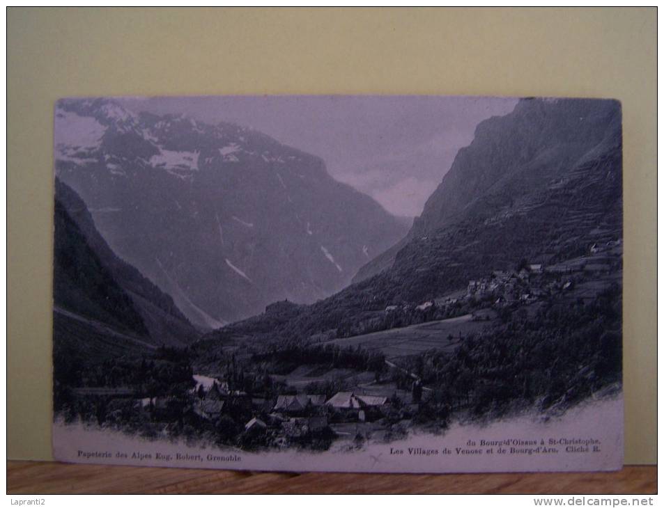 VENOSC (ISERE) LES VILLAGES DE VENOSC ET DE BOURG D'ARN
