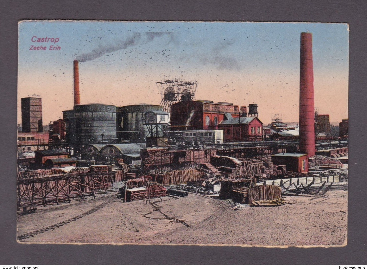 Vente immediate AK Castrop Rauxel Zeche Erin ( usine mines 26865)