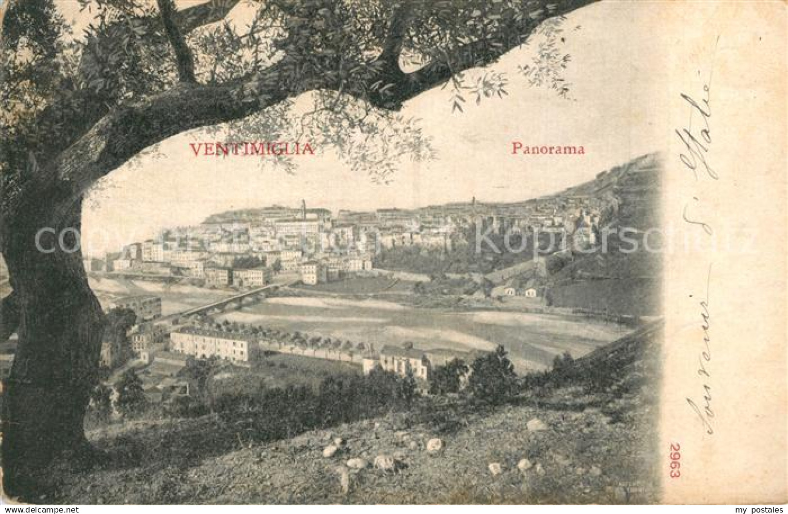 Ventimiglia Liguria Panorama
