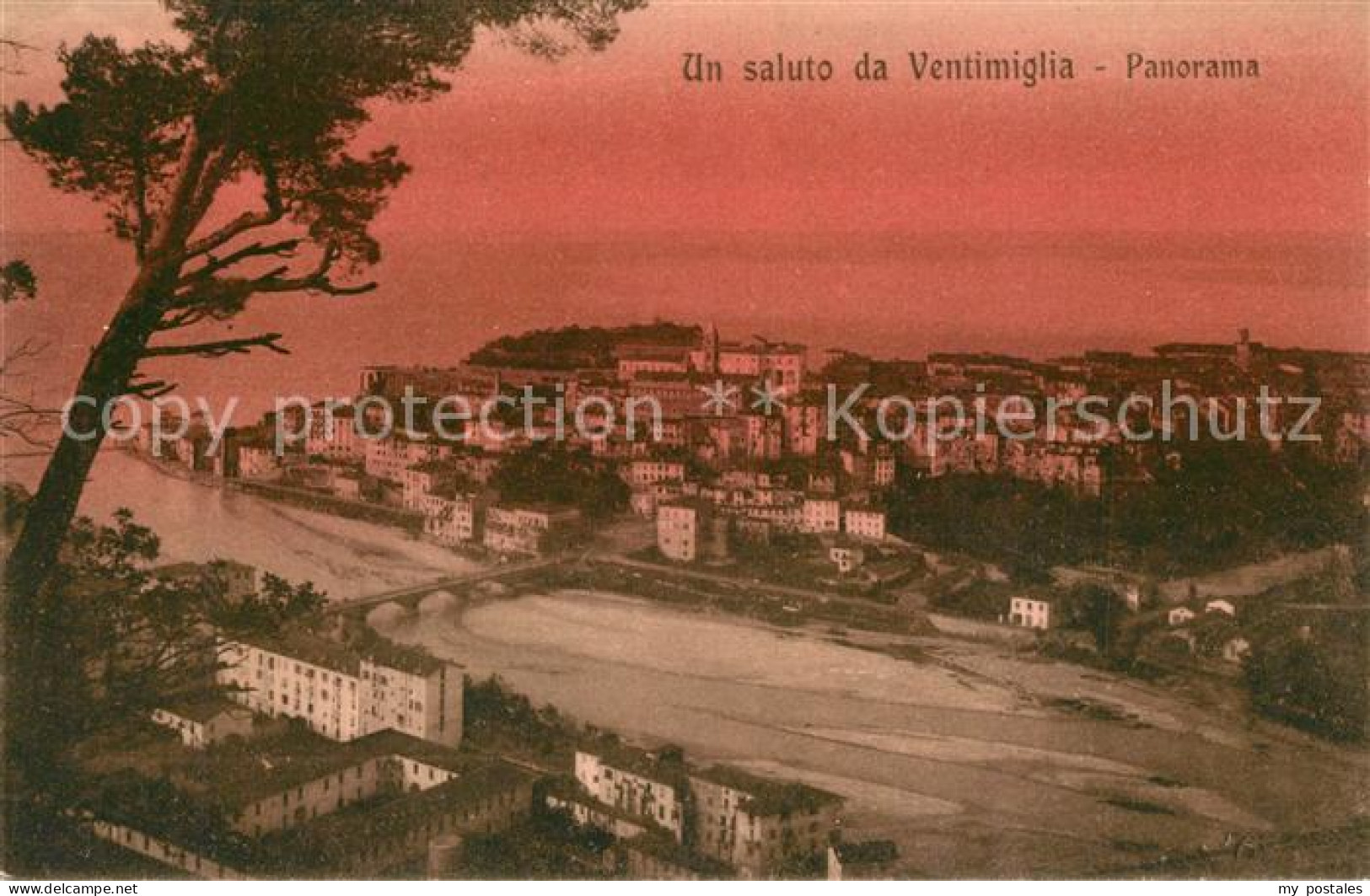 Ventimiglia Liguria Panorama