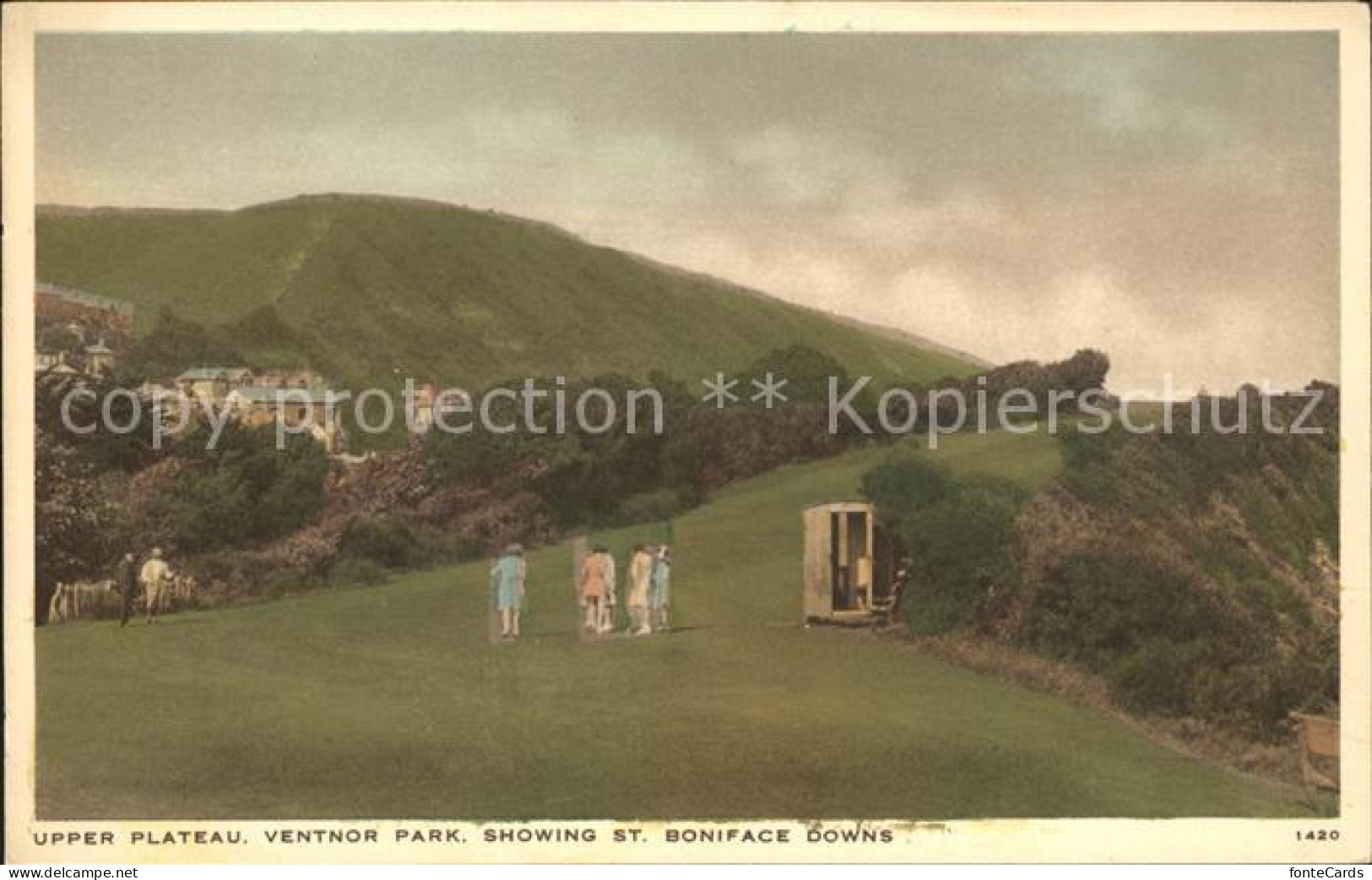 Ventnor Isle of Wight Upper Plateau Ventnor Park St. Boniface Downs