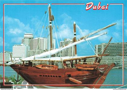 [-5%] EMIRATS ARABES UNIS - Dubai - Bateau à voile - Carte postale ancienne