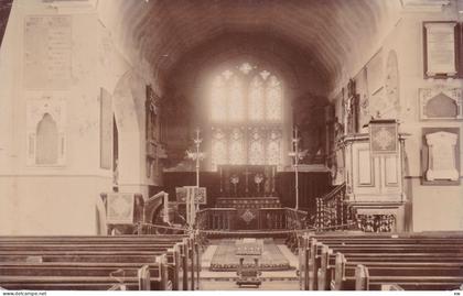 ANGLETERRE - LONDON - LONDON SUBURBS -RICHMOND- intérieur de l'ancienne église paroissiale Ste-Marie-Madeleine -03-12-25