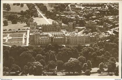 Windsor Berkshire Castle Fliegeraufnahme