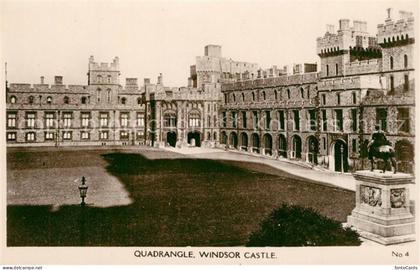 Windsor Berkshire Quadrangle Castle