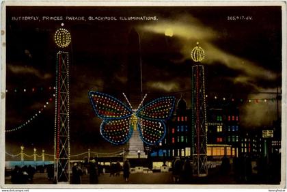 Blackpool - Butterfly - Princes Parade