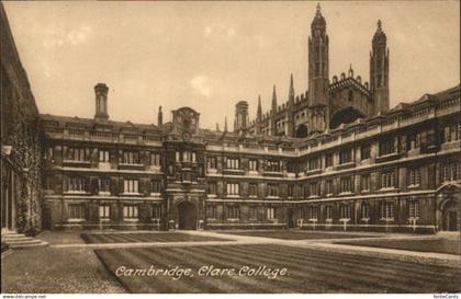 Cambridge Cambridgeshire Clare College