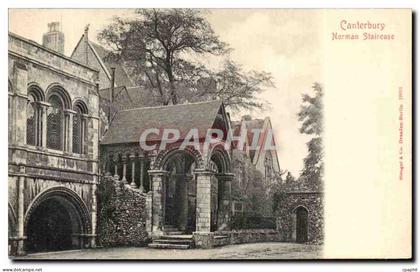 CPA Canterbury Norman Staircase
