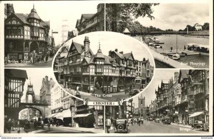 Chester Cheshire Chester Bridge Street Eastgate Boat Moorings
