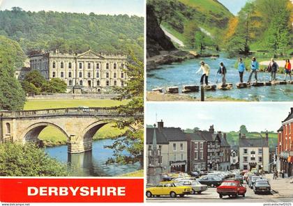 BR91107 derbyshire car voiture  uk