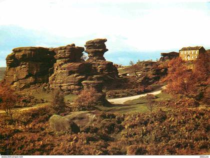 Carte Postale - Royaume-Uni - Angleterre - Harrogate - Brimham rocks near Harrogate - curiosité géologique - CPM - Voir