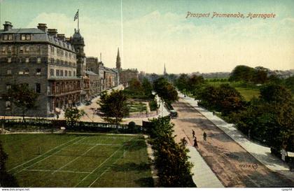 Grande Bretagne Great BRitain CPA Prospect promenade Harrogate (tennis)