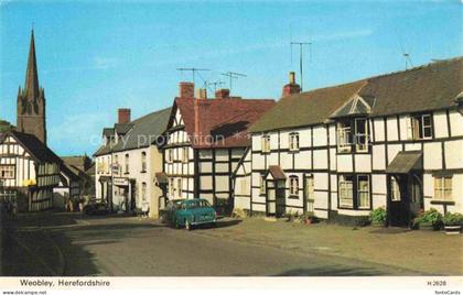 Weobley Herefordshire UK Hauptstrasse