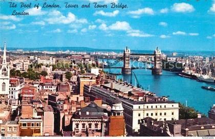 London Pool of London Tower Tower Bridge