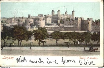 London Tower of London Kutsche