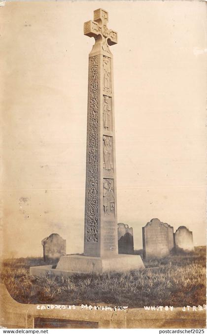 Lot373 Uk Whitby Yorkshire whitby monument cardamom real photo