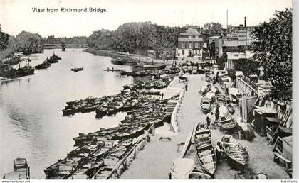 Richmond  London UK View from Richmond Bridge