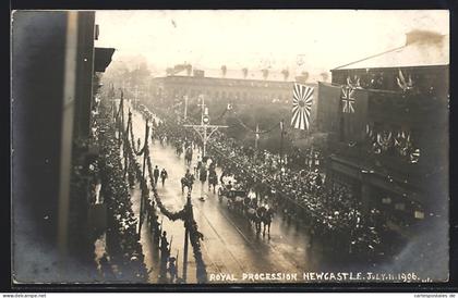 Pc Newcastle-upon-Tyne, Royal Procession 1906