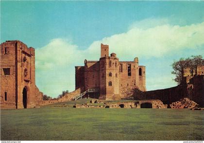 uk45150 warkworth castle northumberland uk