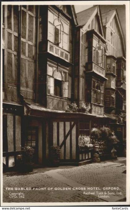 Oxford Oxfordshire Golden Cross Hotel