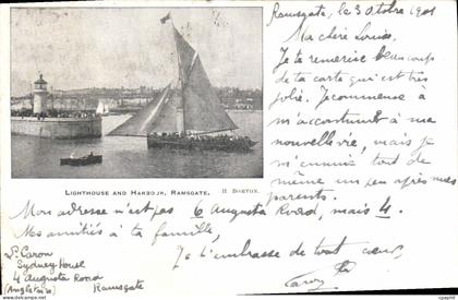 CPA Lighthouse And Harbourg Ramsgate