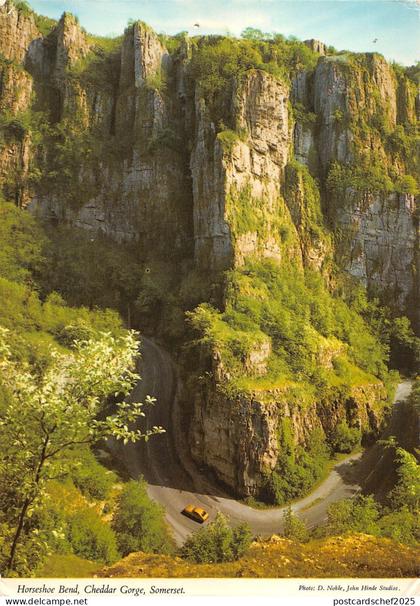 BT2718 Cheddar Gorge Horsehoe bend cheddar     England
