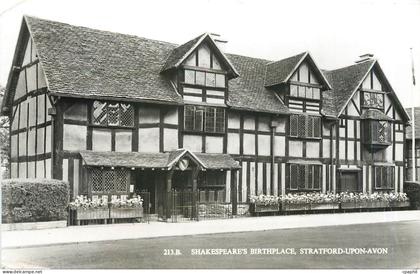 CPM Shakespeare's birthplace  Stratford-upon-Avon