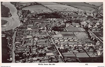 England - WELLS from the air