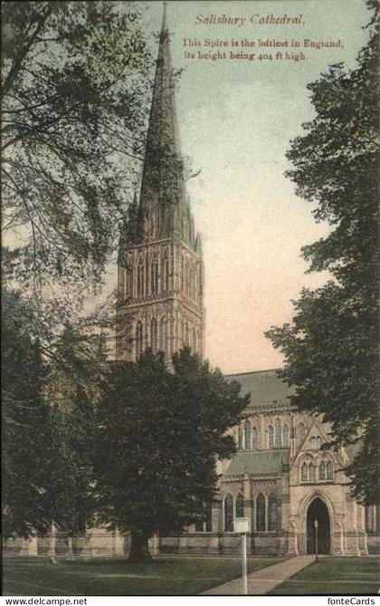 Salisbury Wiltshire Spire