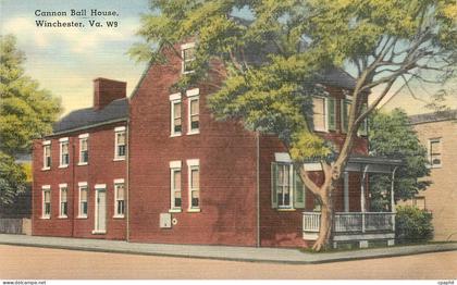 CPA Cannon Ball House Winchester